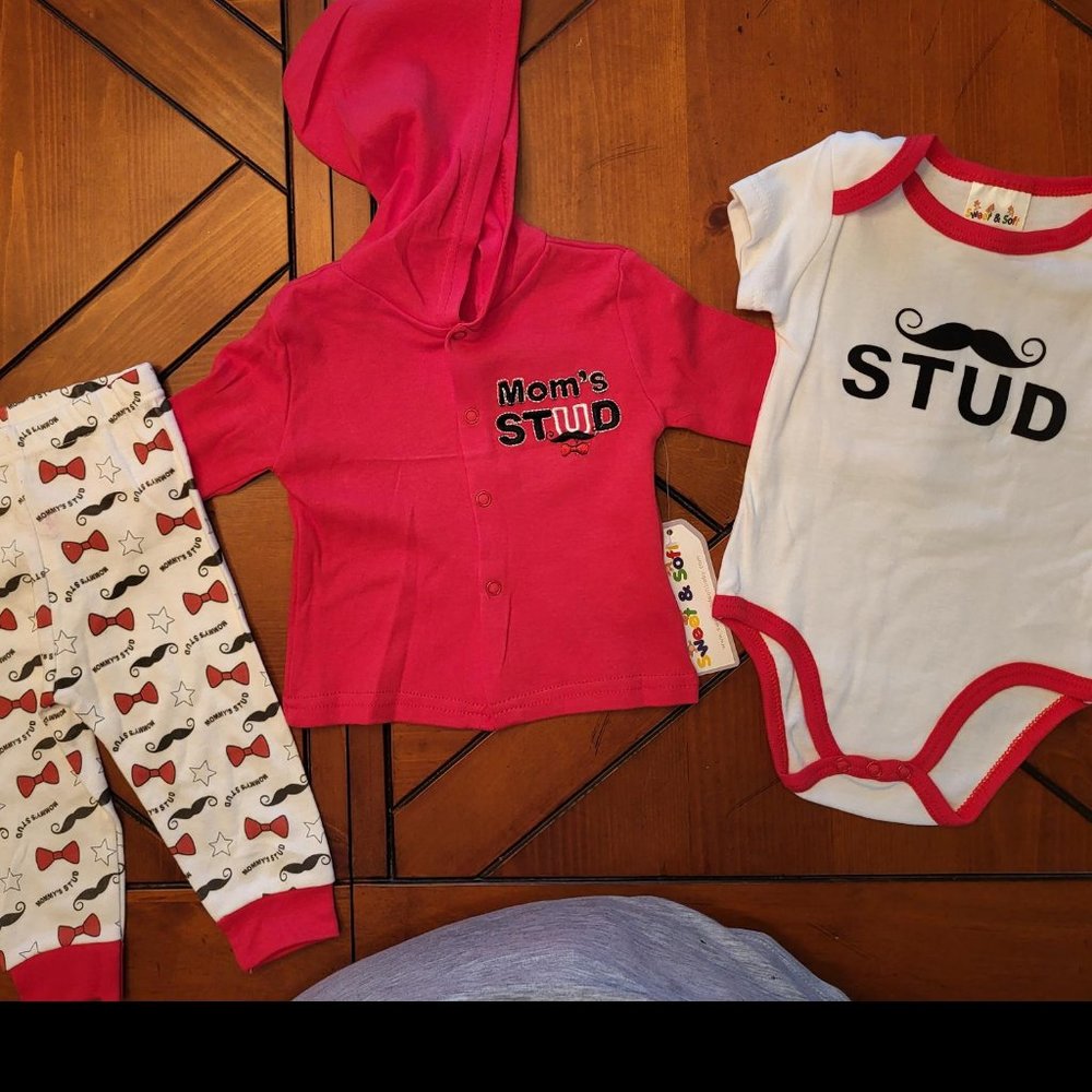 3 pc Baby boy set